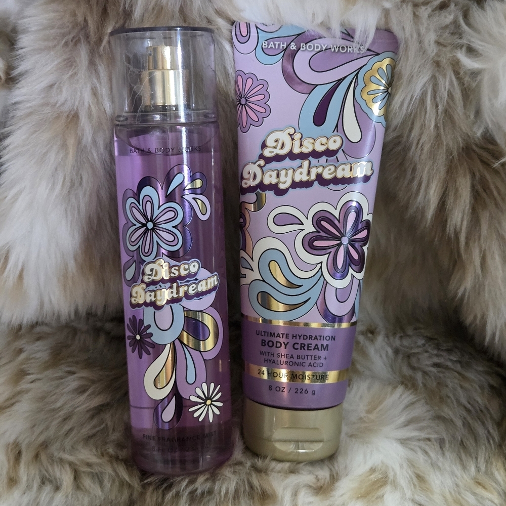 Bath and Body Works Disco Daydream Mist & Lotion Bundle New!♡♡